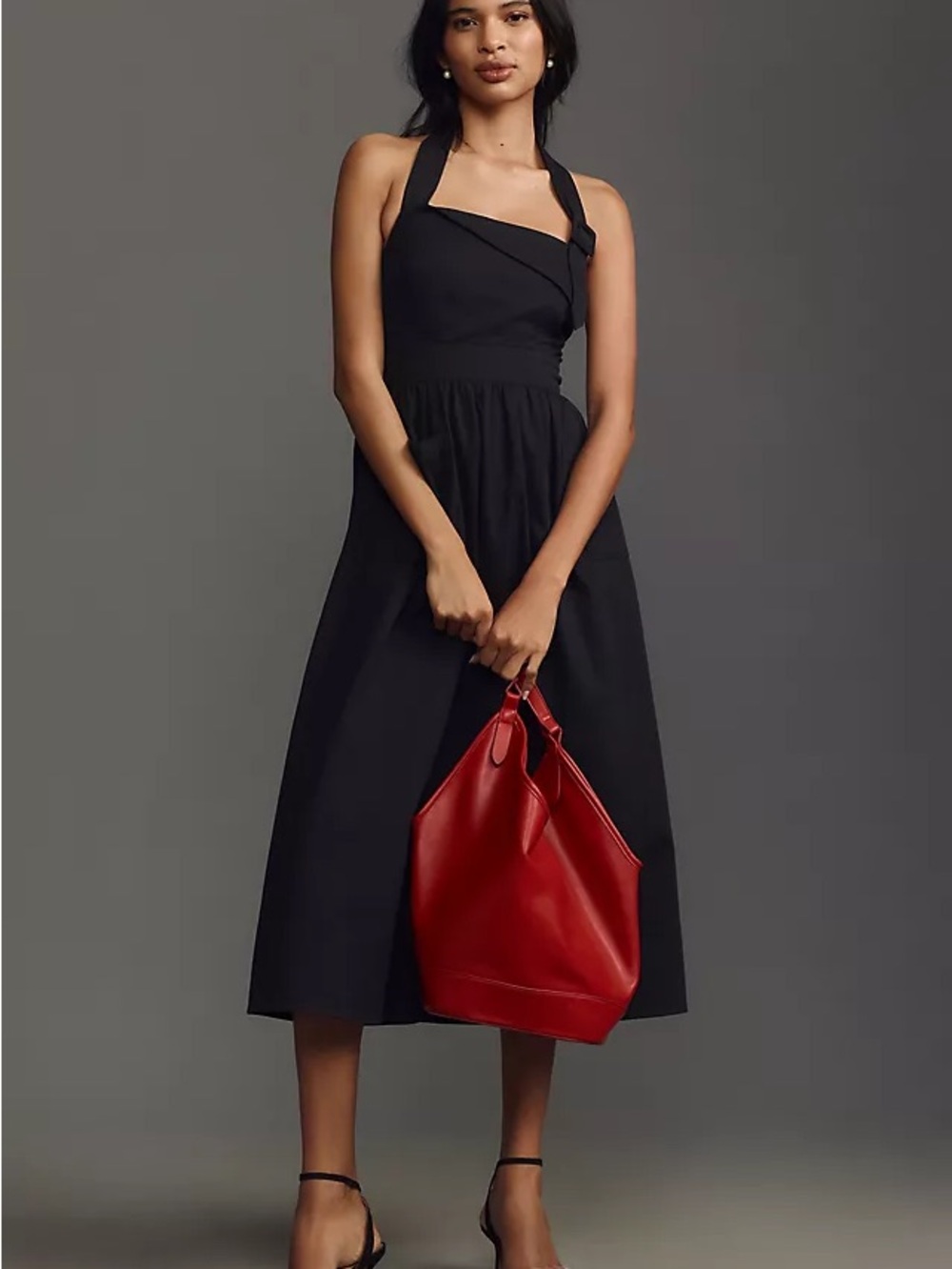 Anthropologie Porridge Clothing Utility MIDI Dress